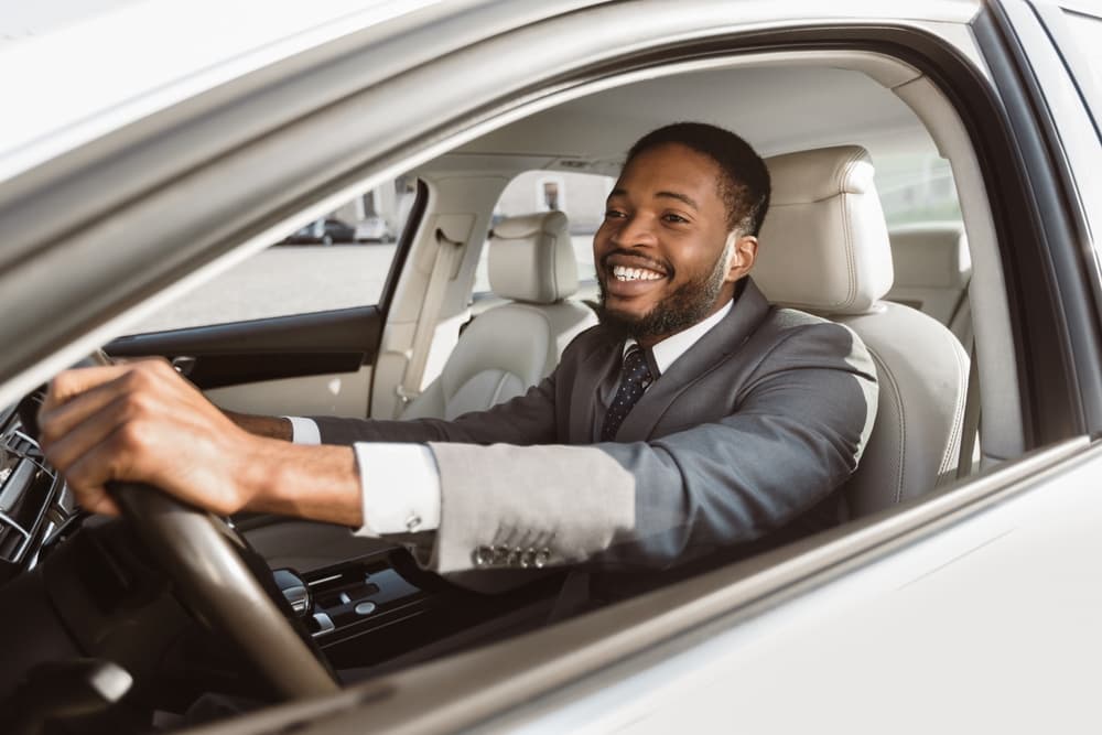 Chauffeur VTC SCOD au volant